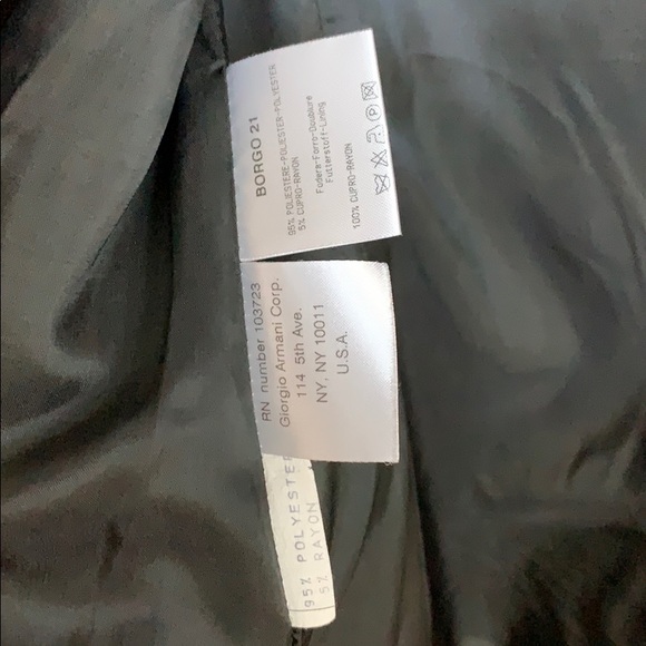 Black Giorgio Armani Jacket - Picture 5 of 5